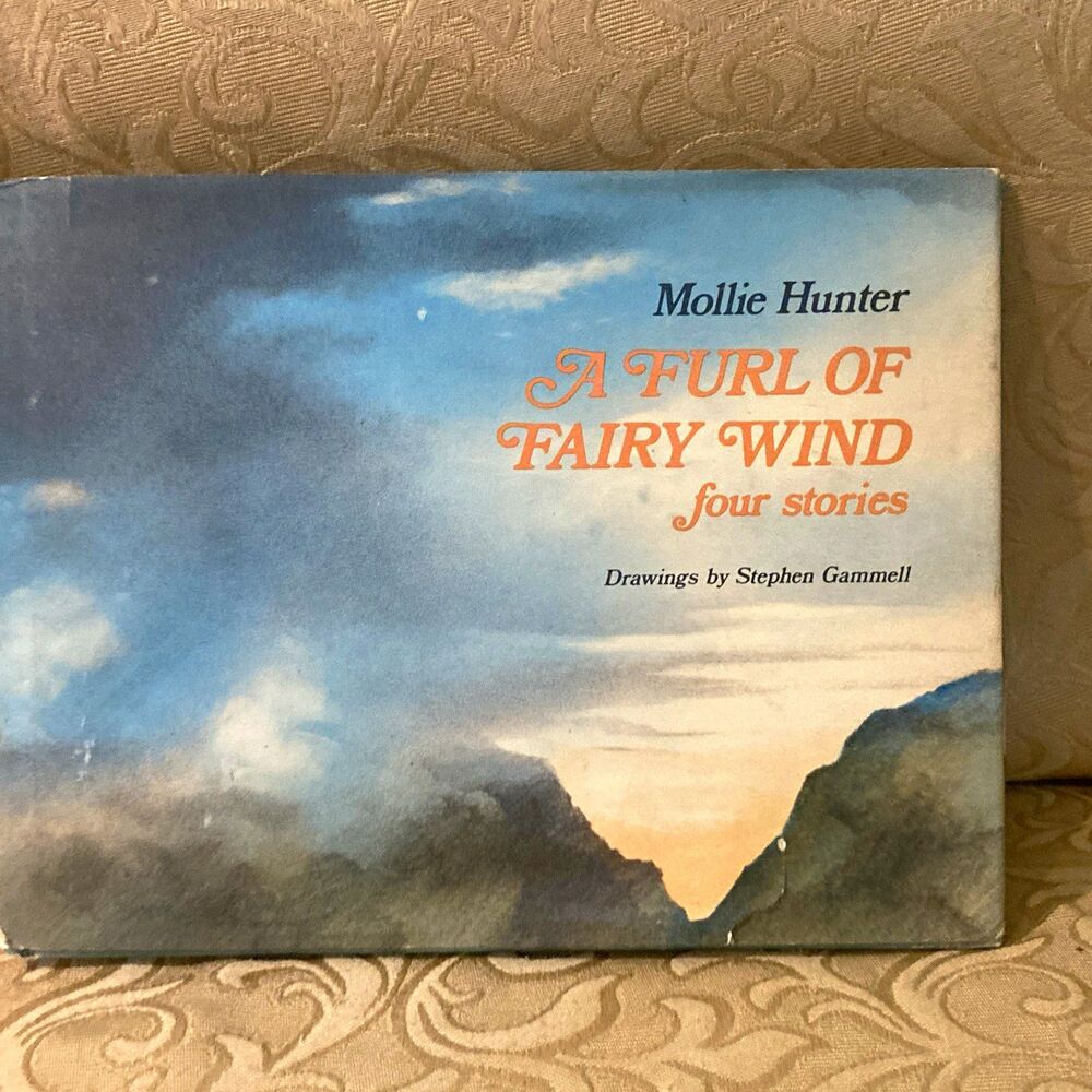A Furl of Fairy Wind Four Stories Mollie Hunter HC DJ Illus Stephen Gammell 1st